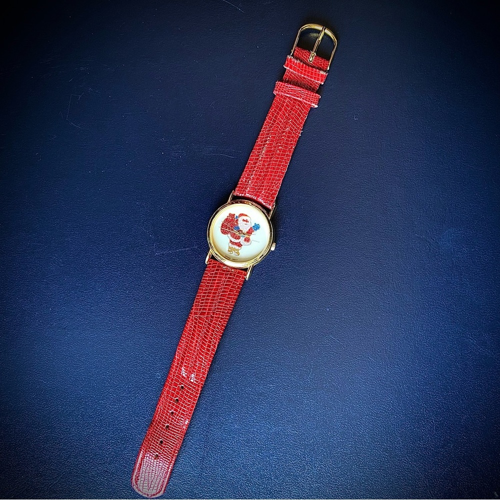 GUC - WORKING Santa Claus Christmas Watch - Picture 7 of 9